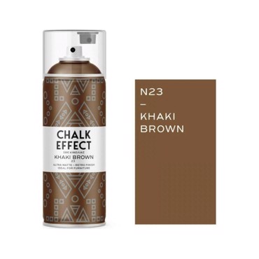Χρώμα Κιμωλίας σε Spray Chalk Effect Khaki Brown No 23, 400ml